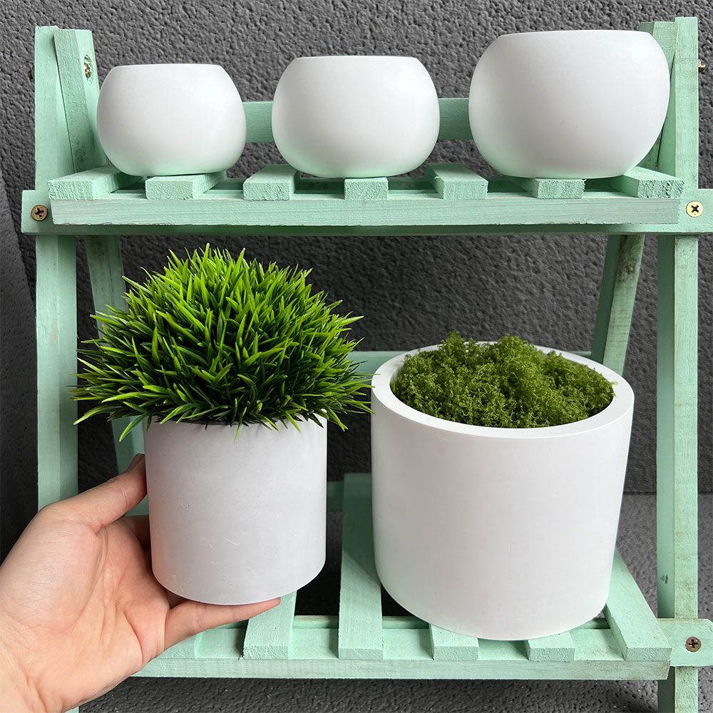 Terrazzo Pot Cement - Çimento fabrikası Pot beton kalıp açık