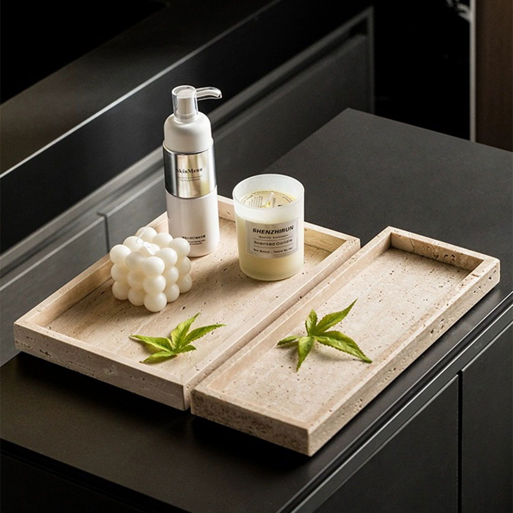 Terrazzo Pot Cement - Banyo depolama tepsisi beton kalıp ev