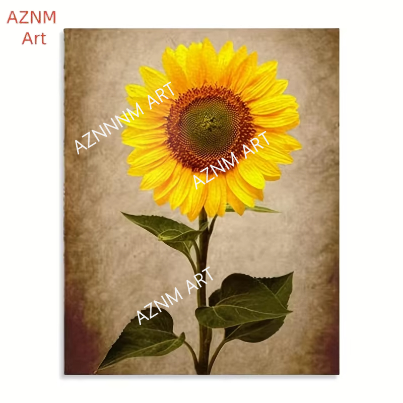 1/3 adet Deco ayçiçeği tuval d - Abstract Canvas Set incelemesi ve fiyatı