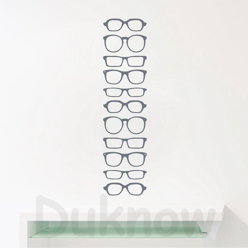 Gözlük Hipster şerit vinil duv - Interior Design Magazine incelemesi ve fiyatı