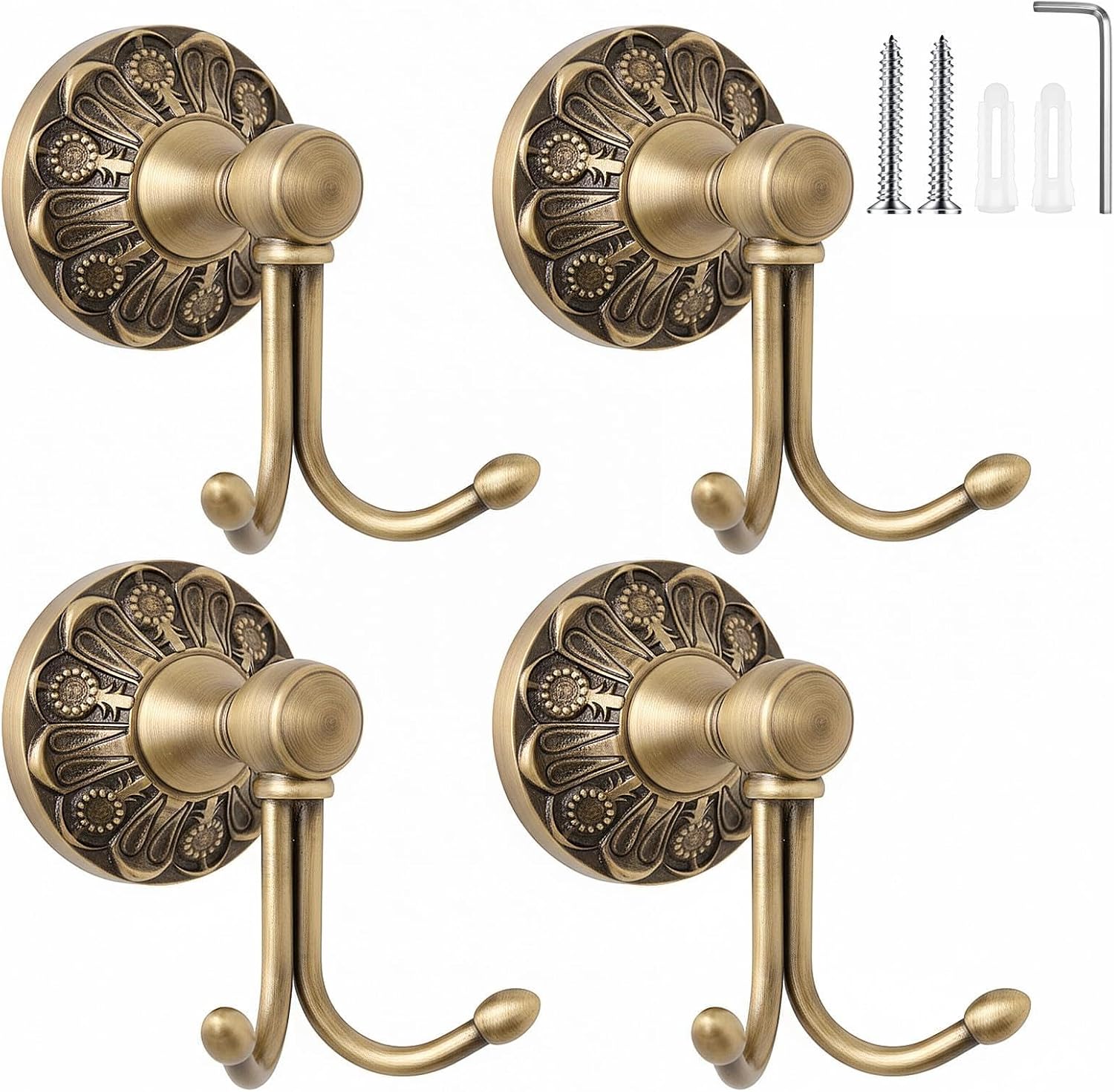 4'lü Paket Antik Havlu Askılar - Antique Brass Hook incelemesi ve fiyatı