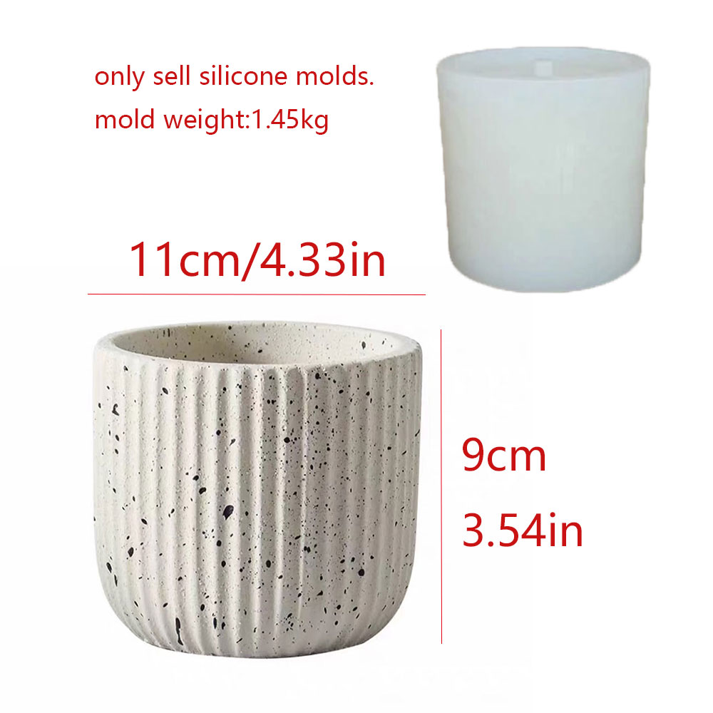 Minimalist Çizgili Terrazzo Be - Terrazzo Pot Cement incelemesi ve fiyatı