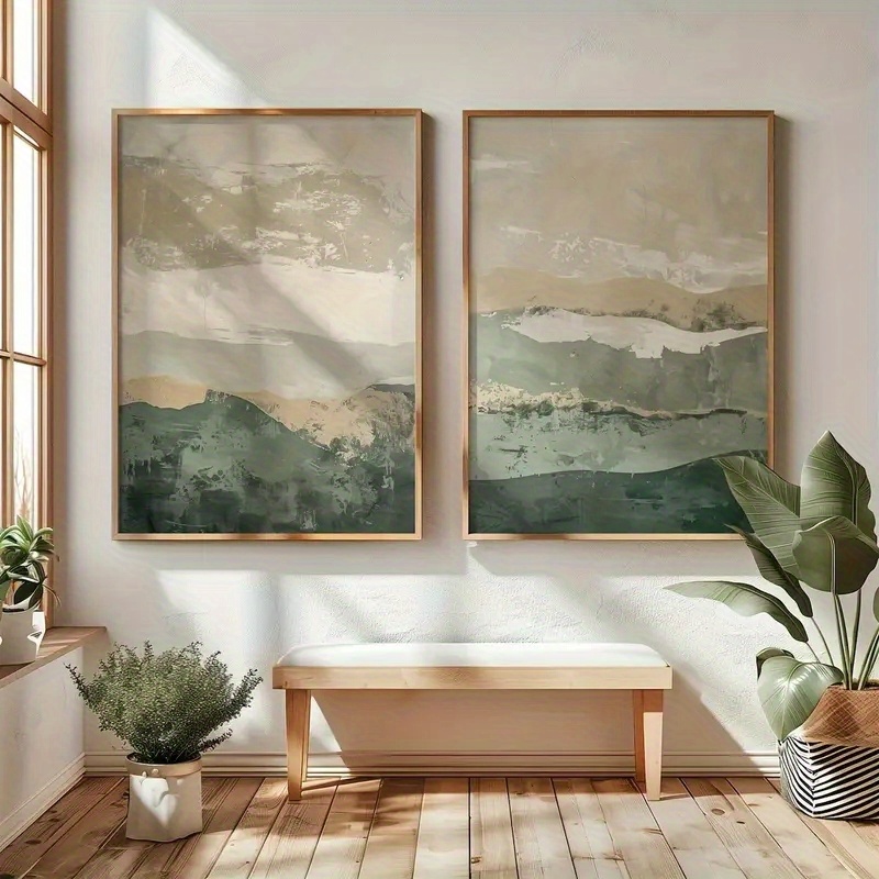 2 adet/takım Wabi Sabi Soyut G - Abstract Canvas Set incelemesi ve fiyatı