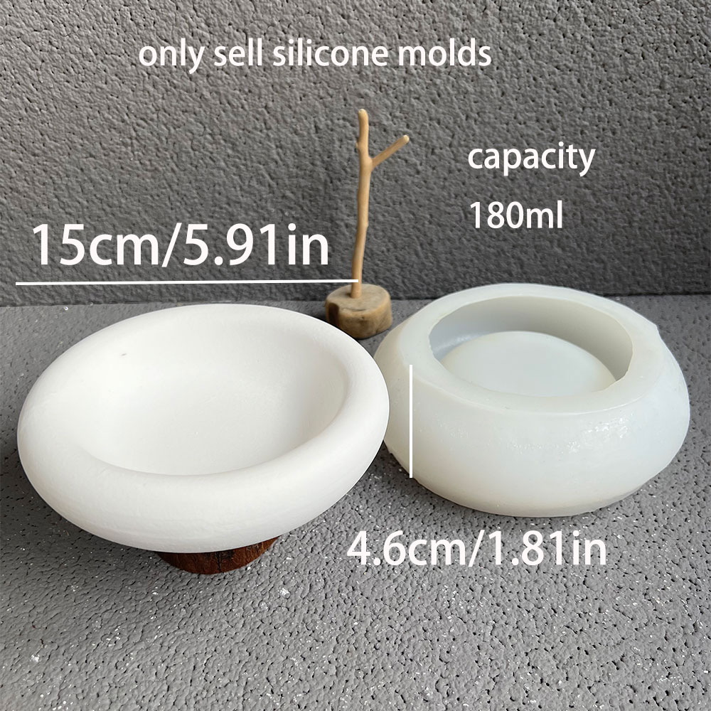 Yuvarlak Çimento Kase Silikon  - Terrazzo Pot Cement incelemesi ve fiyatı