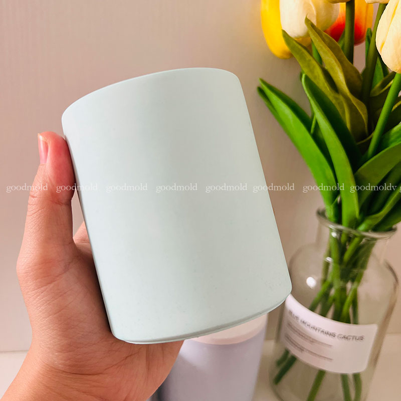 10cm Beton Kavanoz Silikon Kal - Terrazzo Pot Cement incelemesi ve fiyatı