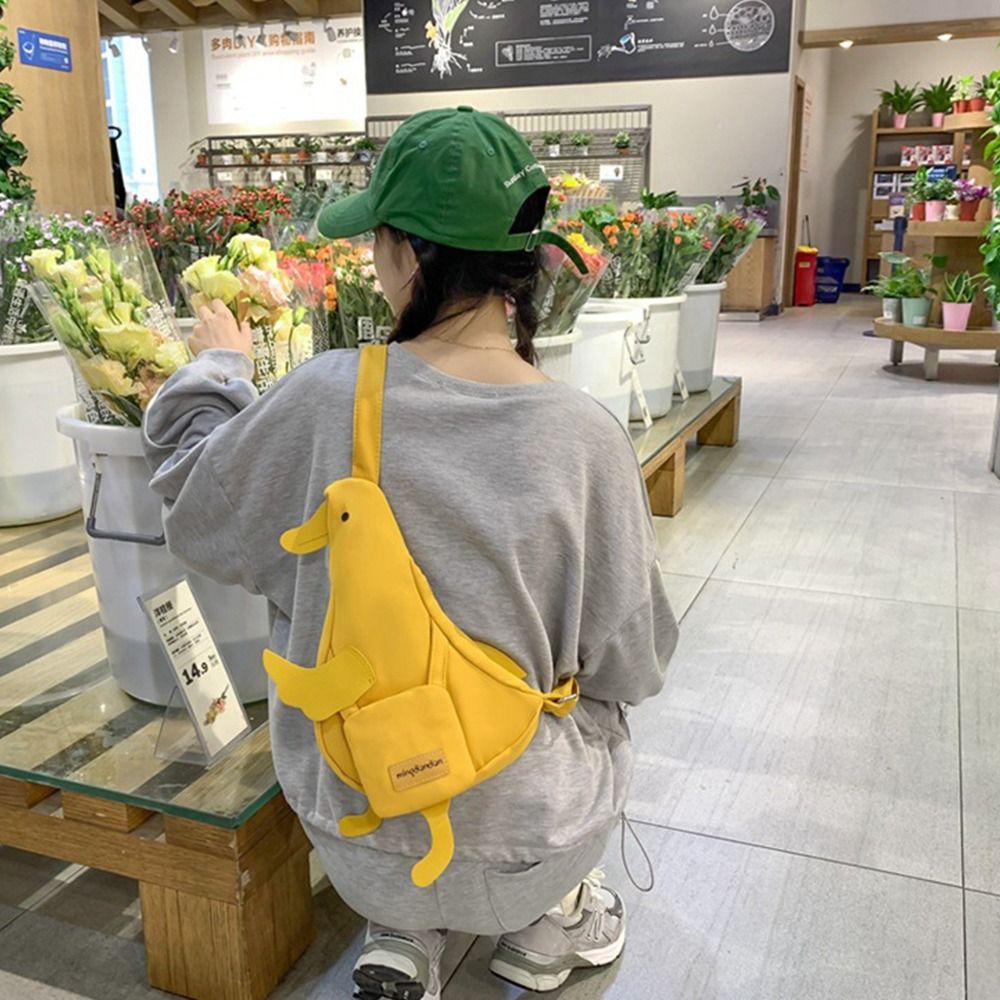 Basit Kanvas Komik Ördek Cross - Interior Design Korean Style incelemesi ve fiyatı