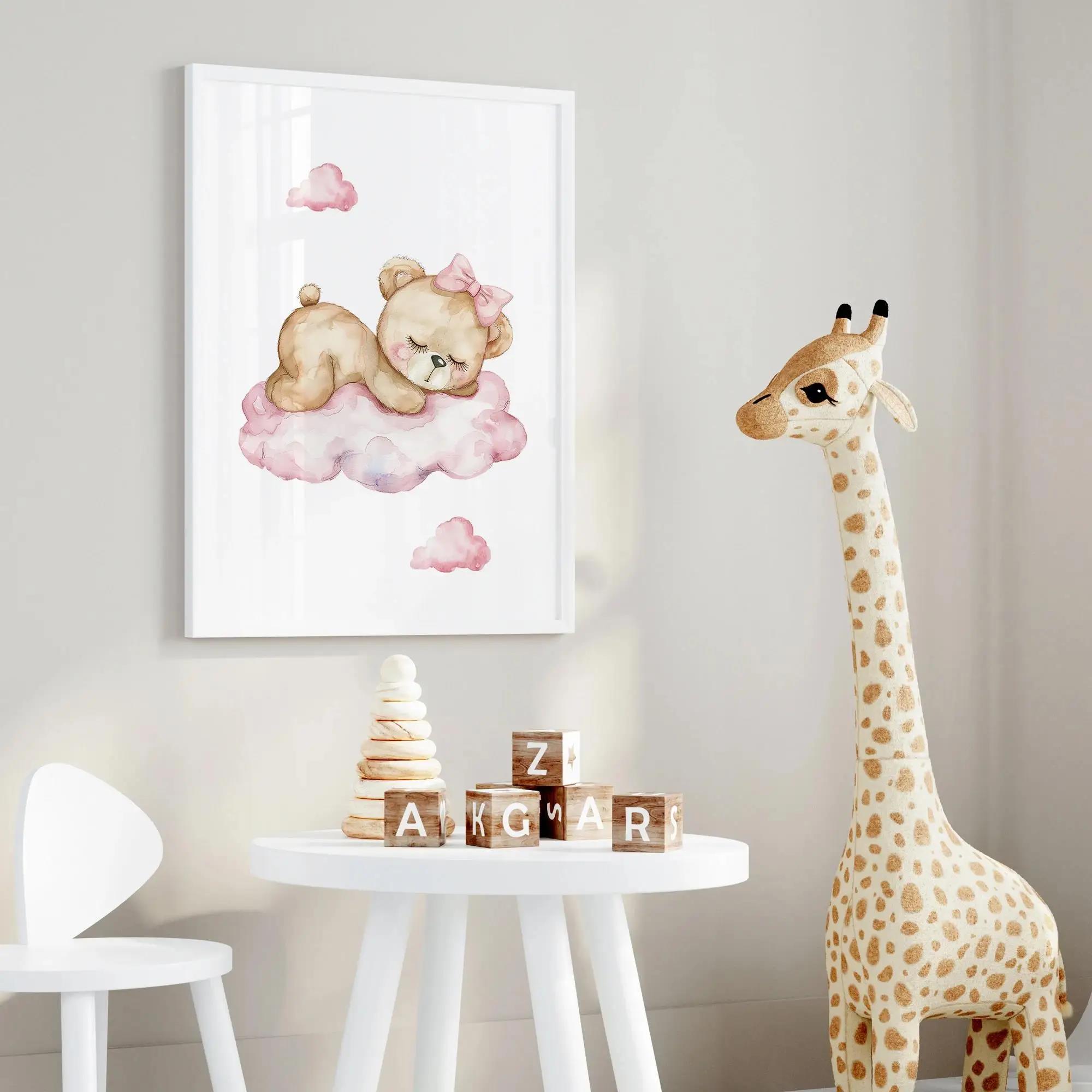 Pembe Rüya Ayı Atlıkarınca Çad - Interior Design Living Room incelemesi ve fiyatı