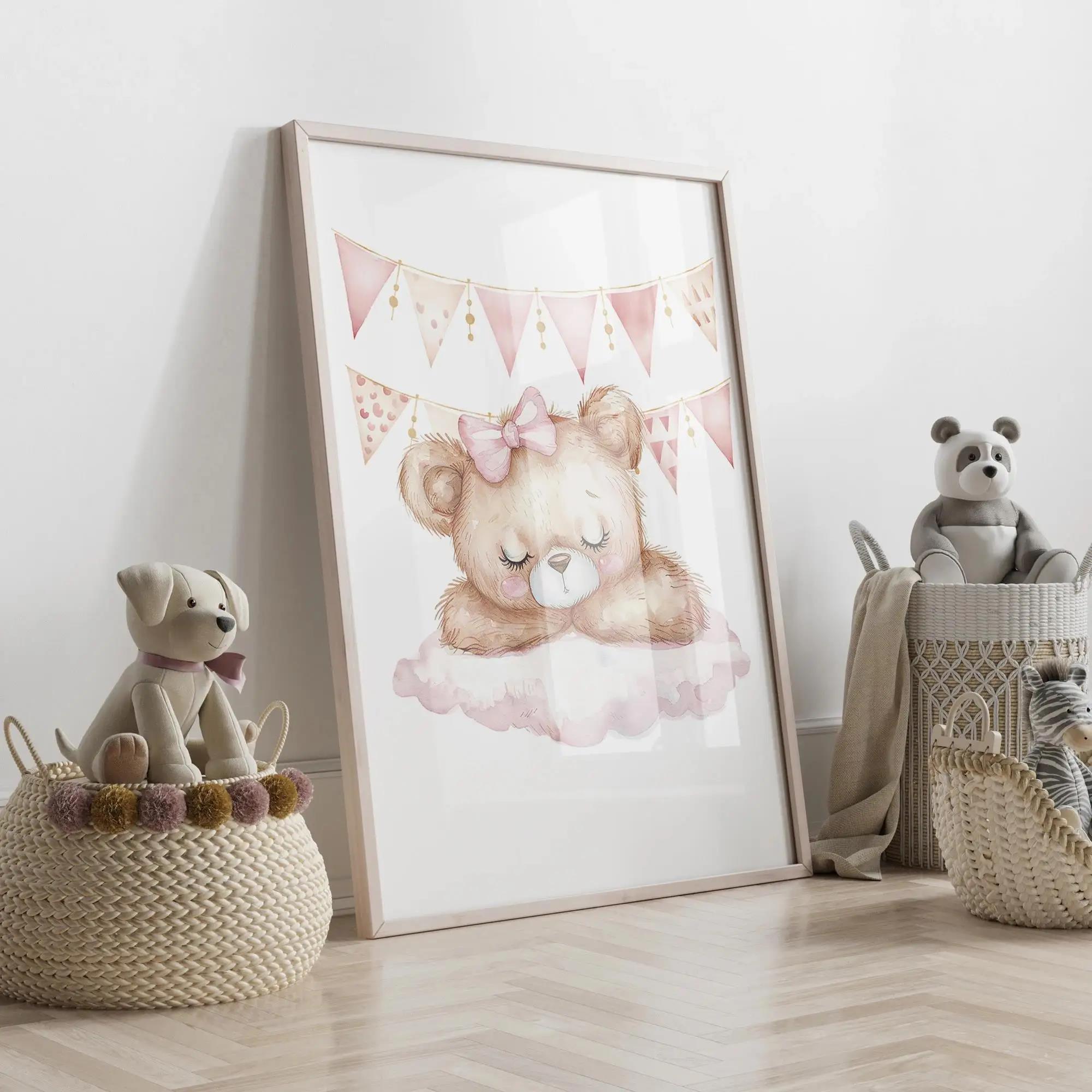 Pembe Rüya Ayı Atlıkarınca Çad - Interior Design Living Room incelemesi ve fiyatı
