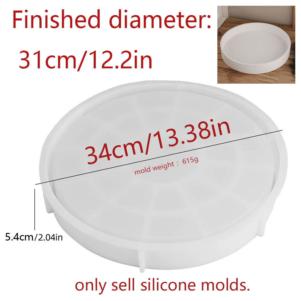 31cm Yuvarlak Çimento Saksı Si - Terrazzo Pot Cement incelemesi ve fiyatı