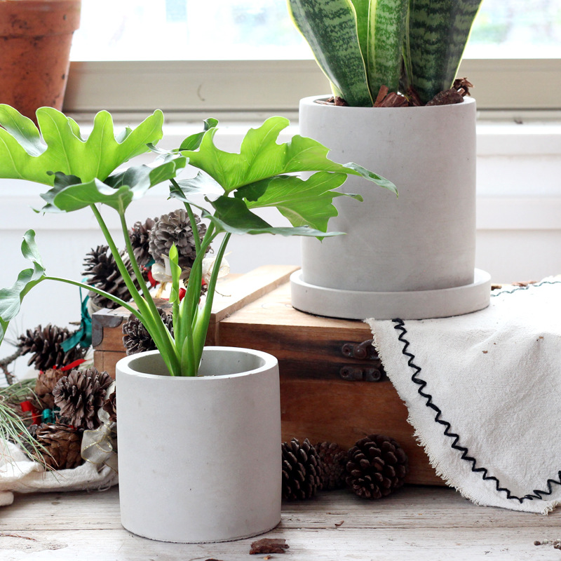 Büyük Saksı Silikon Kalıplar B - Terrazzo Pot Cement incelemesi ve fiyatı