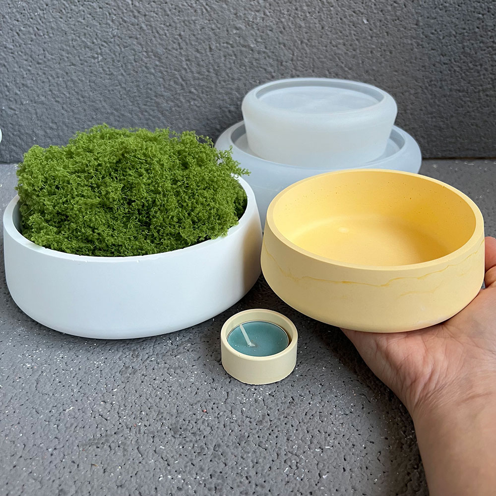 Beton Kase silikon kalıp DIY S - Terrazzo Pot Cement incelemesi ve fiyatı