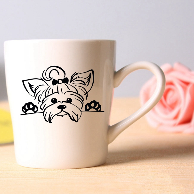 Yorkshire Terrier vinil yapışk - Interior Design Magazine incelemesi ve fiyatı