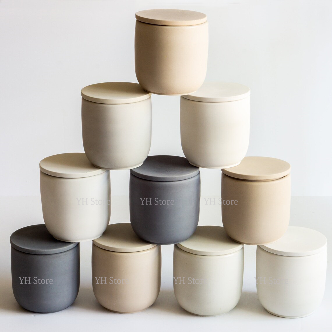Çimento kutusu silikon kalıpla - Terrazzo Pot Cement incelemesi ve fiyatı