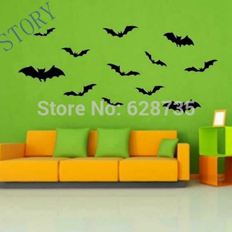12 adet Yarasalar Vinil Duvar  - Interior Design Magazine incelemesi ve fiyatı