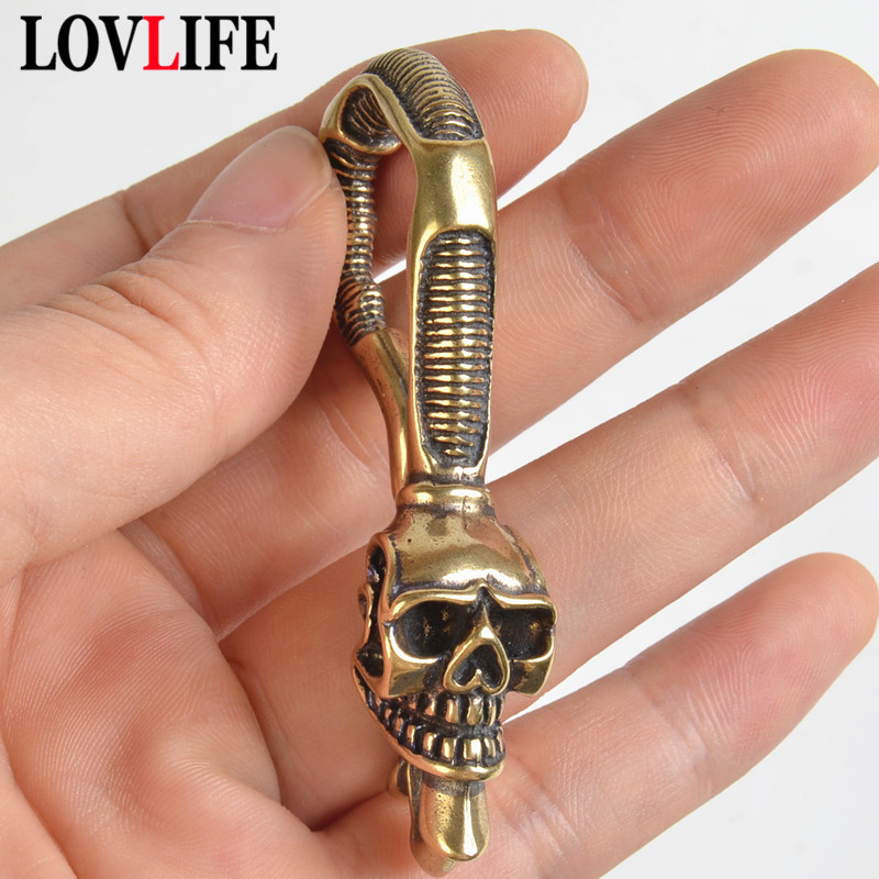 Masif Pirinç Anahtarlık Kafata - Antique Brass Hook incelemesi ve fiyatı